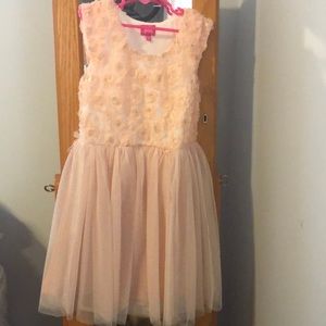 Pinky girls dress